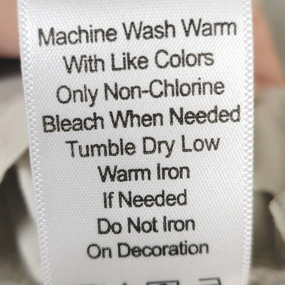 Coldwater Creek Sequin Detail Jacket W18 Beige Cotton Plus Size Boho Cottagecore - Picture 10 of 10